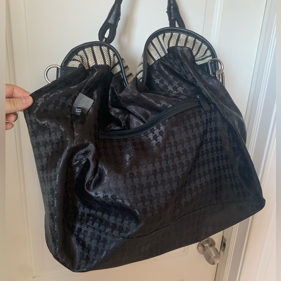 Karl Lagerfeld Large Striped Crossbody - Picture 5 of 16